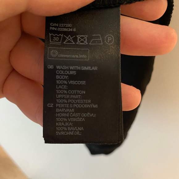 H&M Long Semi-Sheer Embroidered Dress - Picture 11 of 12